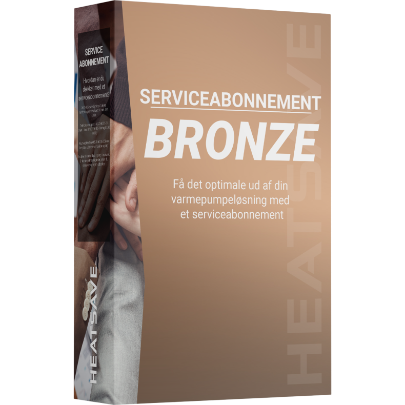 Serviceabonnement - Luft-/vand - Bronze