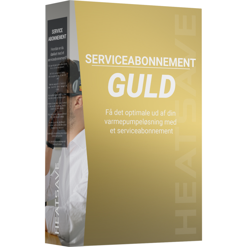 Serviceabonnement - Luft-/vand - Guld